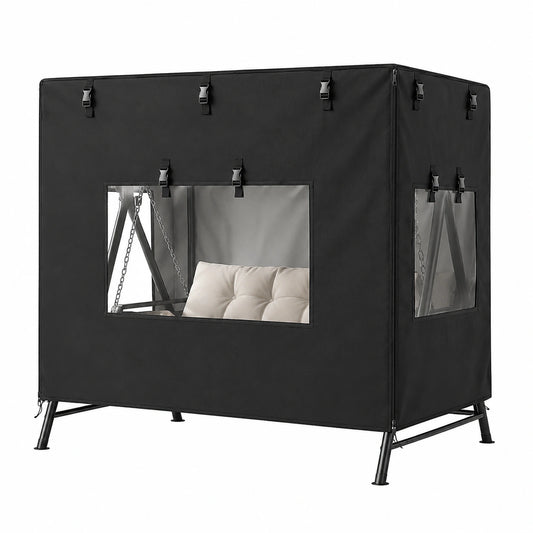 Copertura Impermeabile per Dondolo a 3 Posti in Tessuto Oxford 420D con Protezione UV